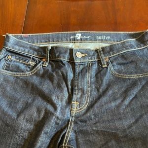 Seven For All Mankind Austyn Mens Blue Jeans 33x34